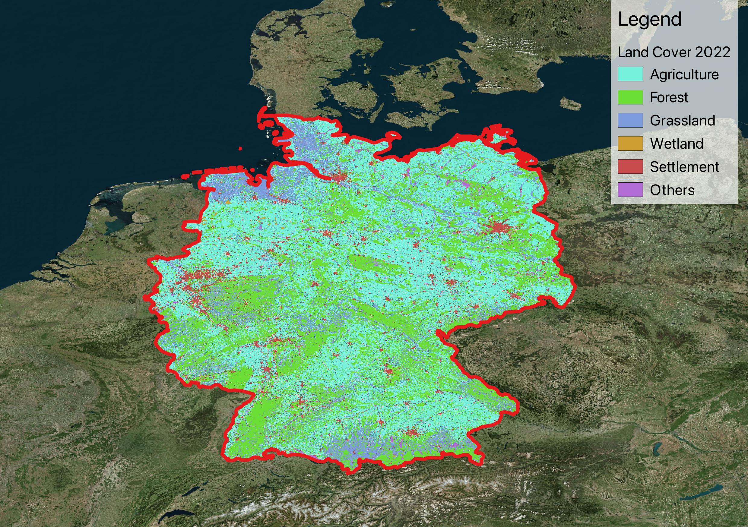 Land Cover visualization